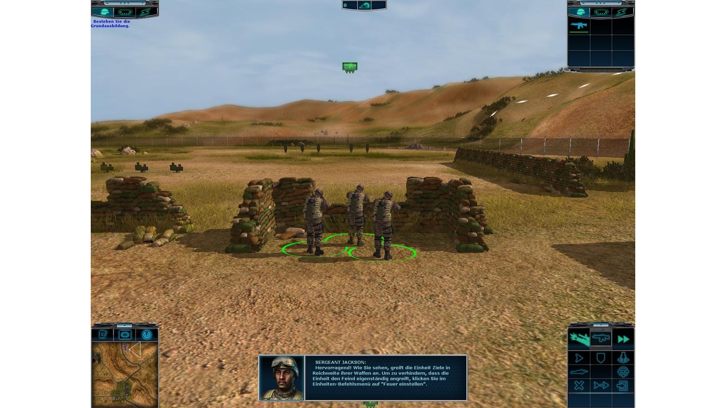 Elements of WarPC-Screenshots aus der Test-Version