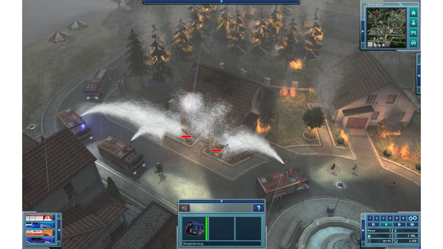 Emergency 2012PC-Screenshots aus der Test-Version von Emergency 2012.