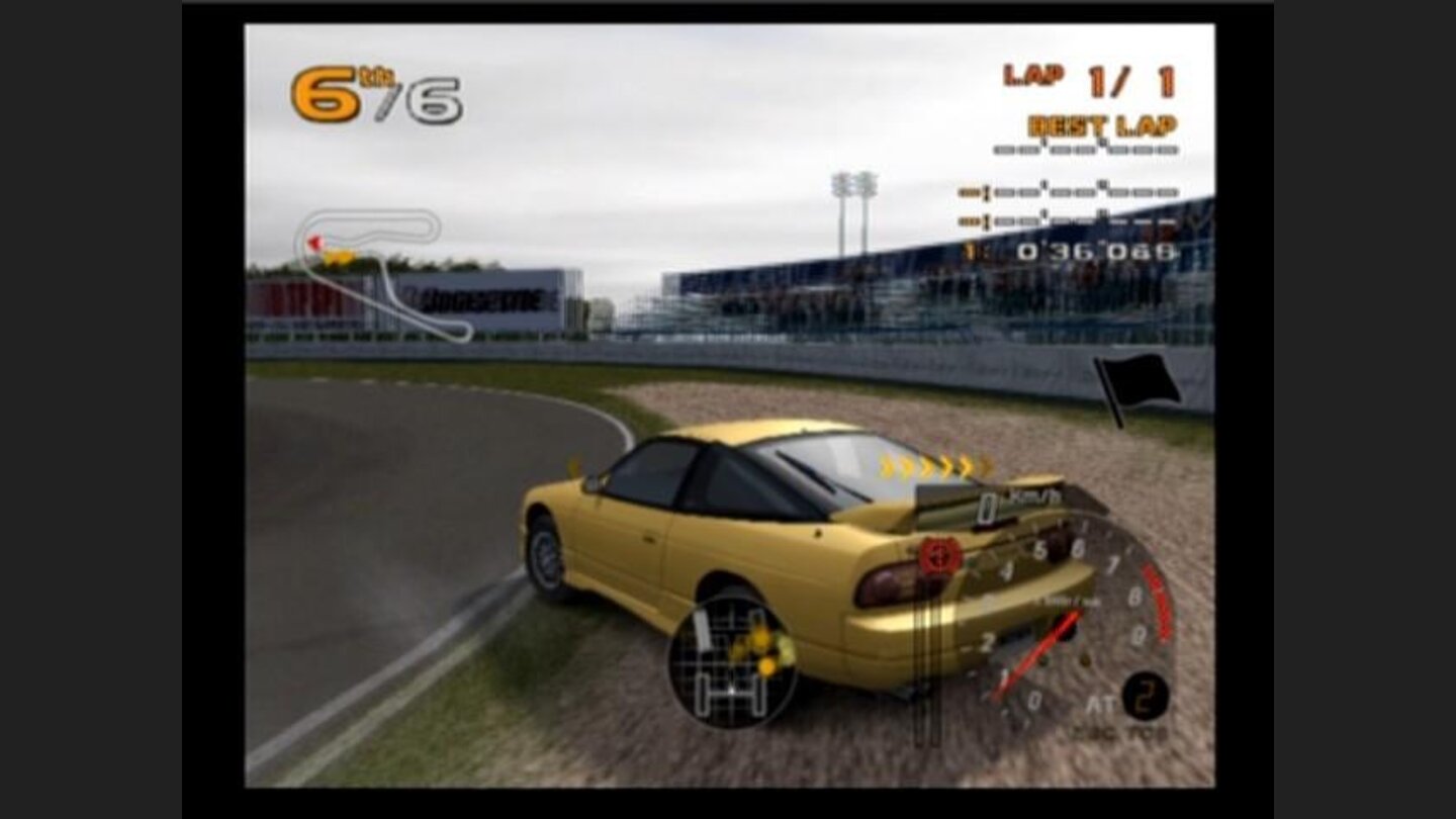 Handbrake is not a good solution when entering the curve at high speed