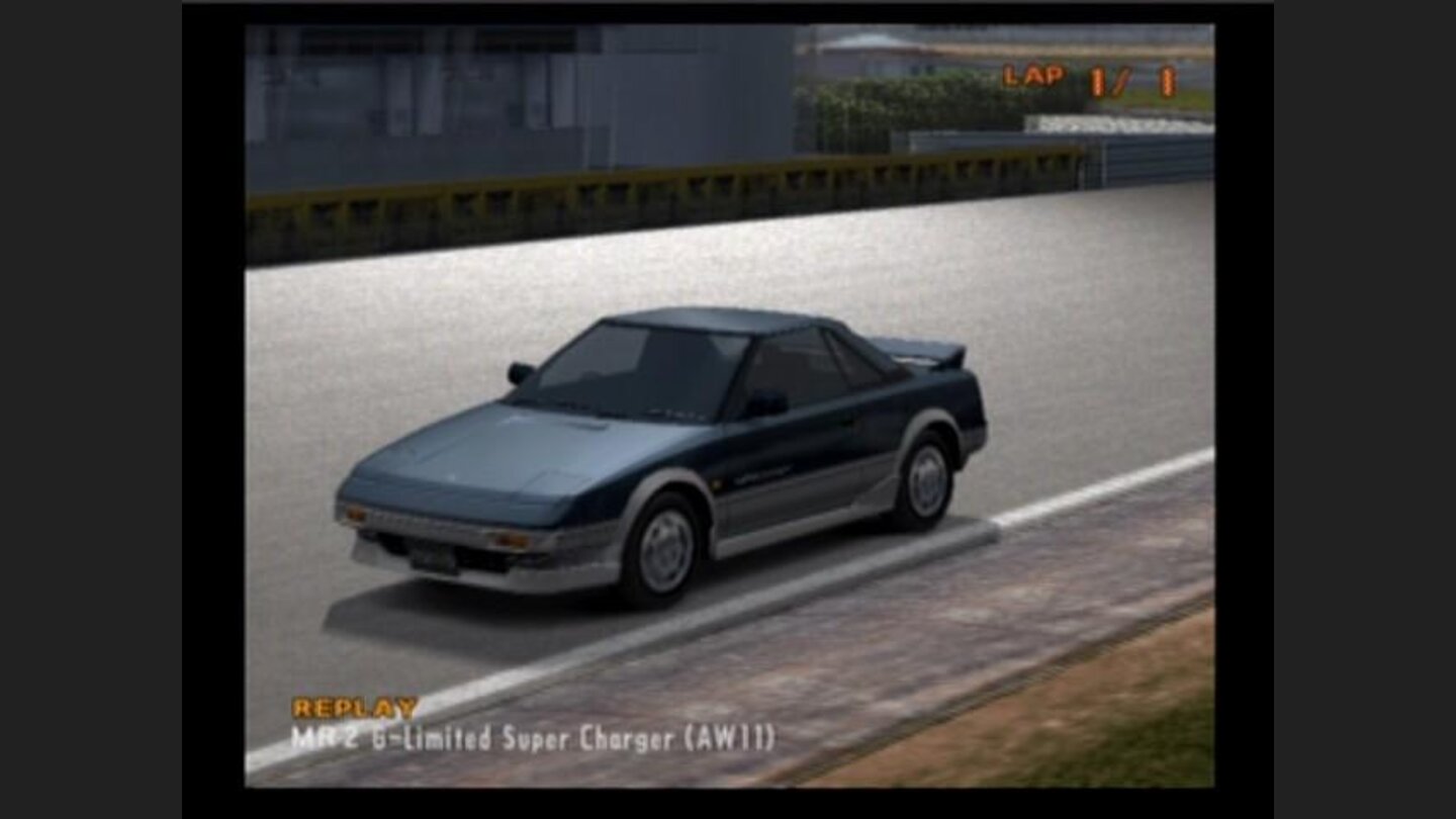 During the replay, you can set camera to track any particular car in the race