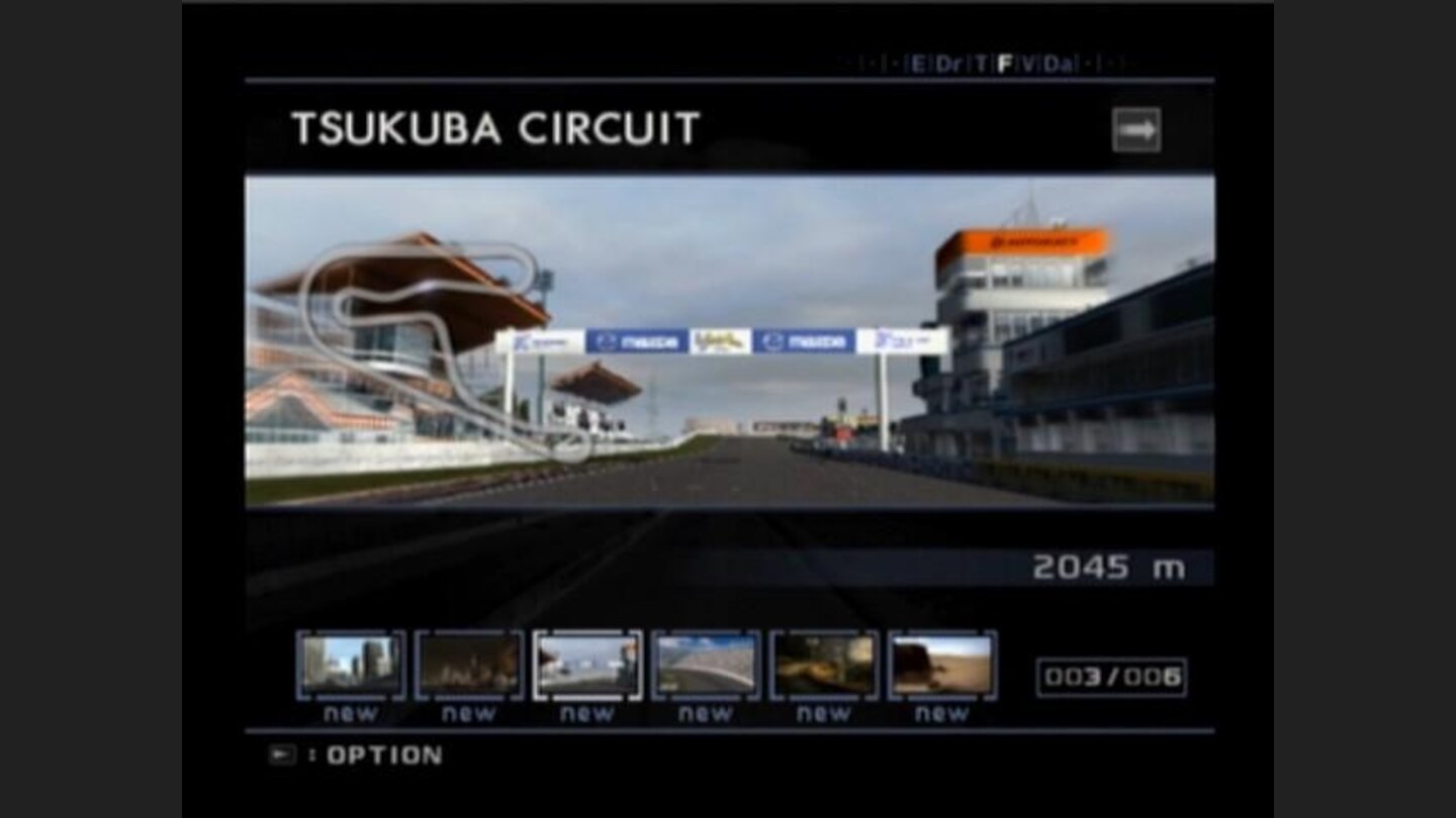 Track selection