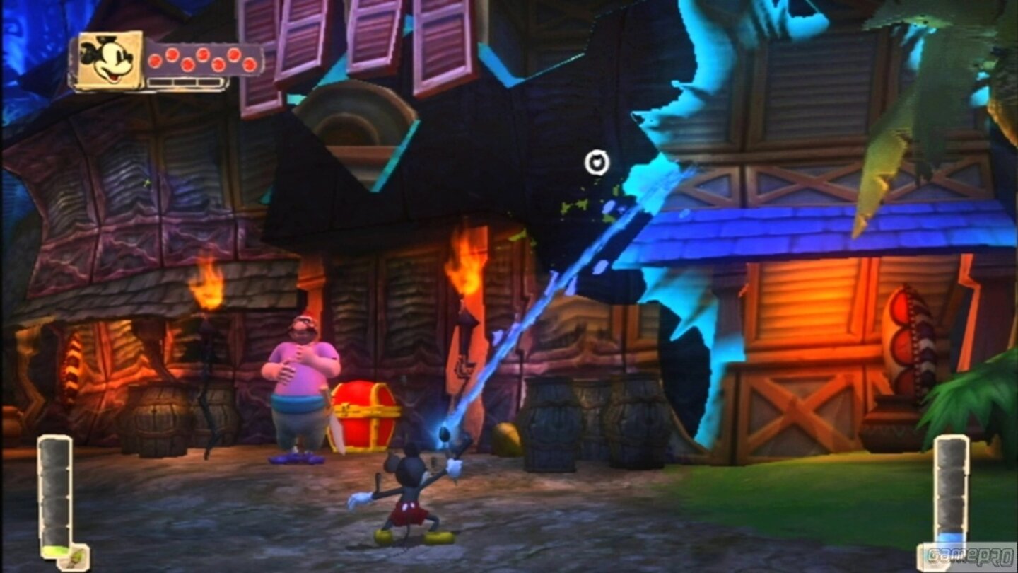 Epic MickeyDas neue Spiel des Deus Ex-Machers Warren Spector erscheint exklusiv für Nintendo Wii. Im 3D-JumpnRun bekämpft Micky in einer bizarren Disneywelt seinen Erzfeind Oswald den Hasen. (Nur für Wii)
