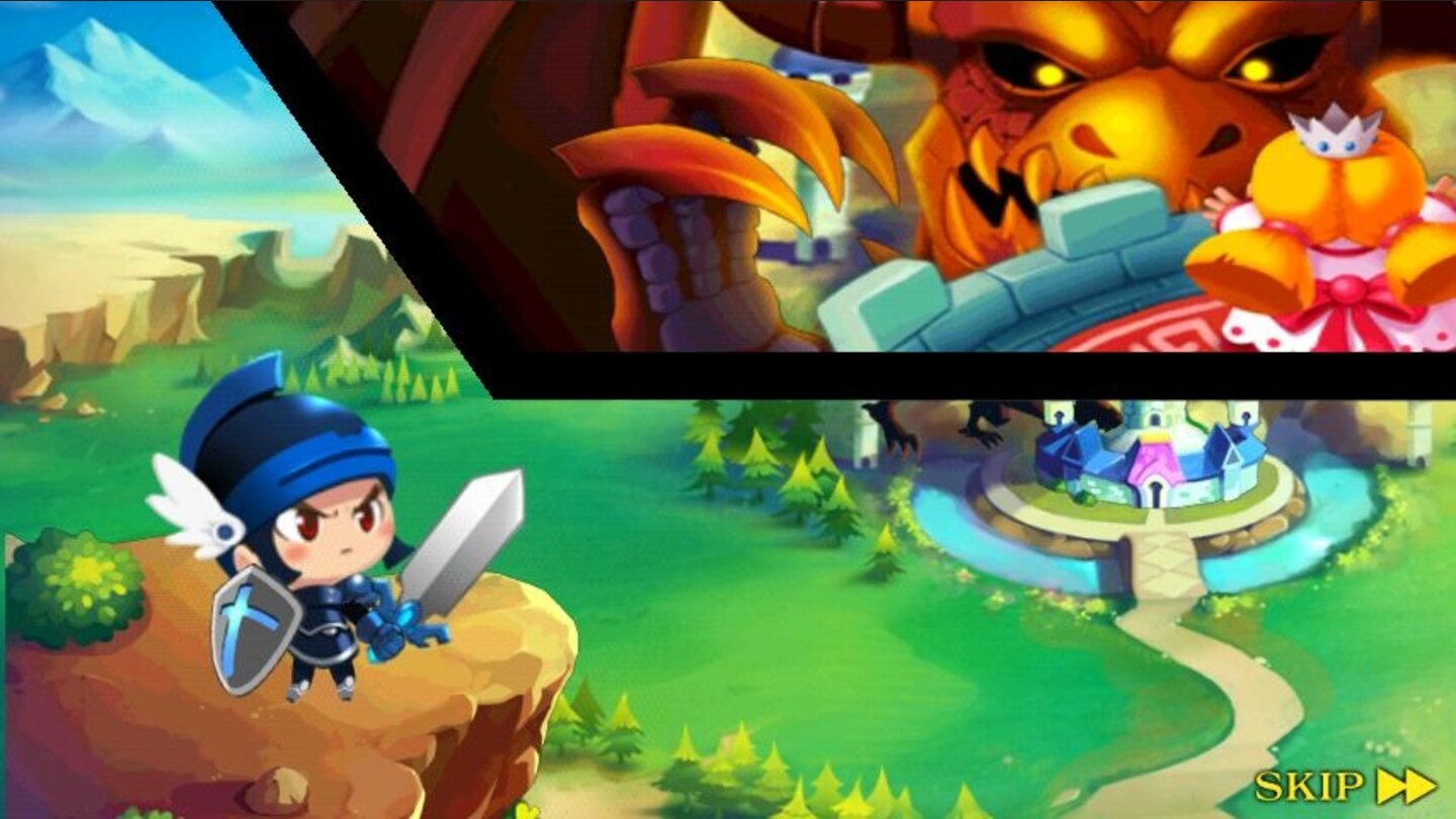 Epic RaidersAuch in Epic Raiders wird wieder einmal eine Prinzessin entführt.