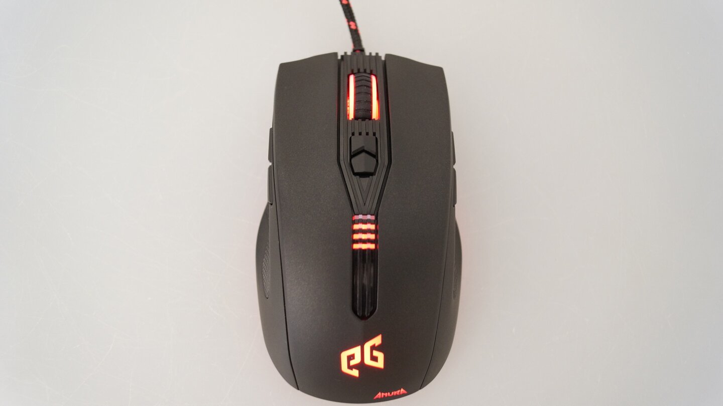 Die Epicgear Anura verfügt über einen optischen und einen Laser-Sensor, die im so genannten »HDST«-Modus auch beide gleichzeitig verwendet werden können.