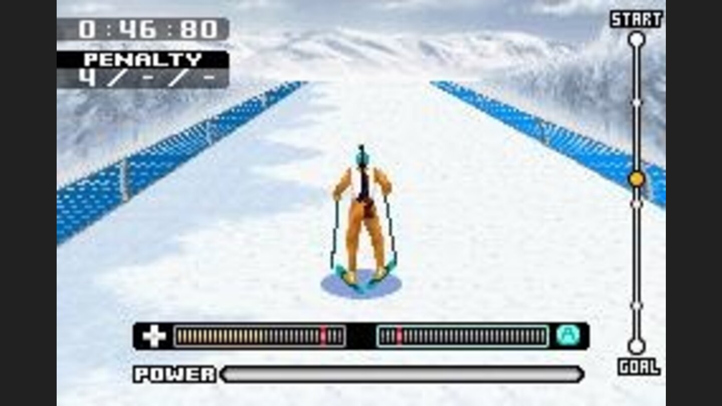 The Biathlon is 2 events in 1. One part is a skiing race.