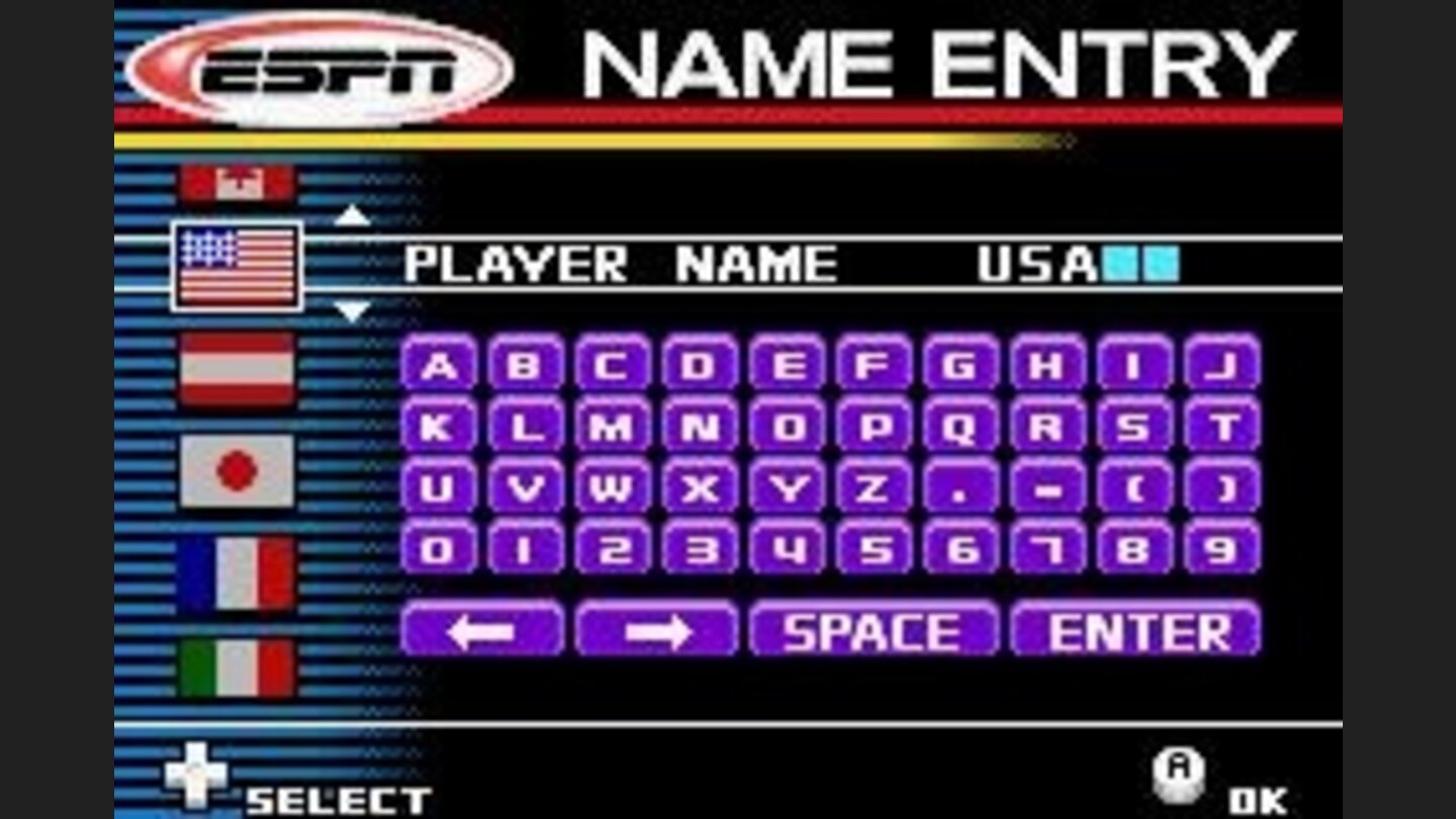 Choose your country and even name it something else if you like