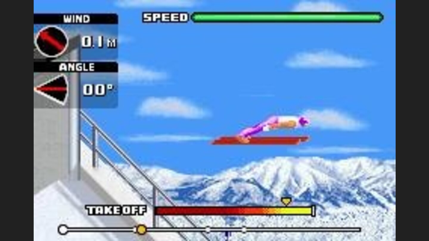 What a jump! That sure is a long way down...