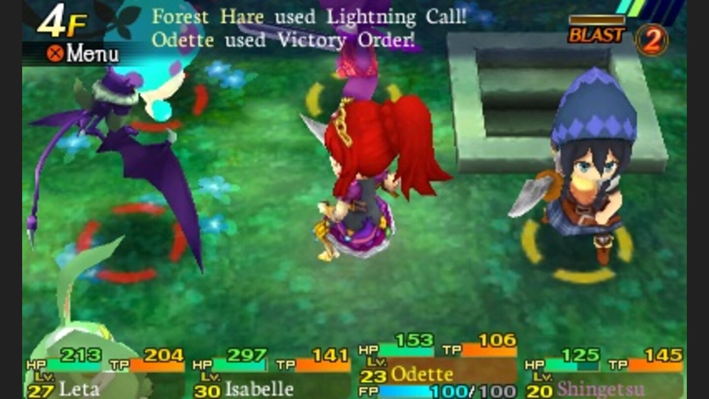 Etrian Mystery Dungeon Screenshots