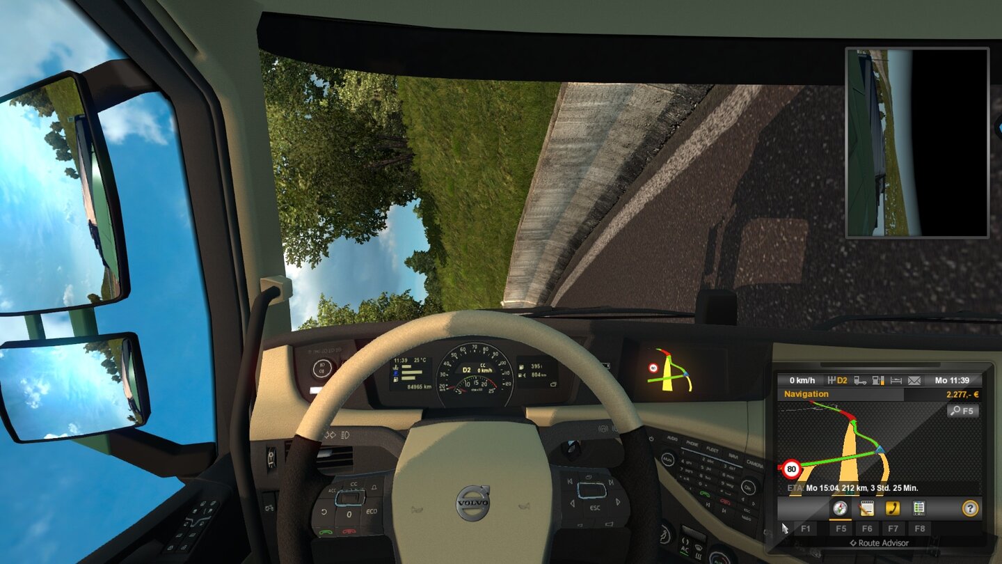 Euro Truck Simulator 2 Titanium-EditionWer zu schnell in die Kurve geht, sieht die Welt aus einer ganz neuen Perspektive.