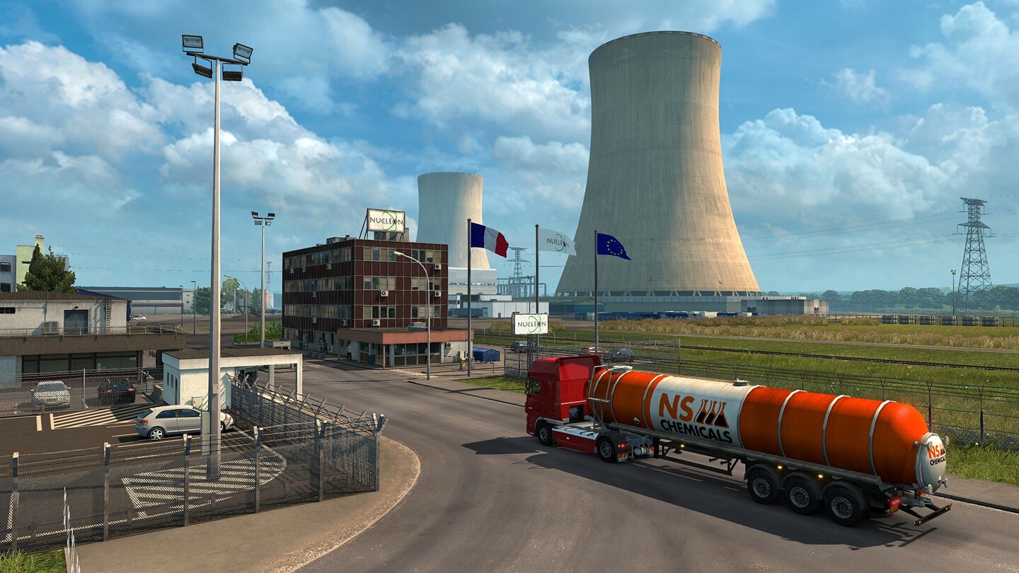 Euro Truck Simulator 2Screenshots aus der Erweiterung »Viva la France!«