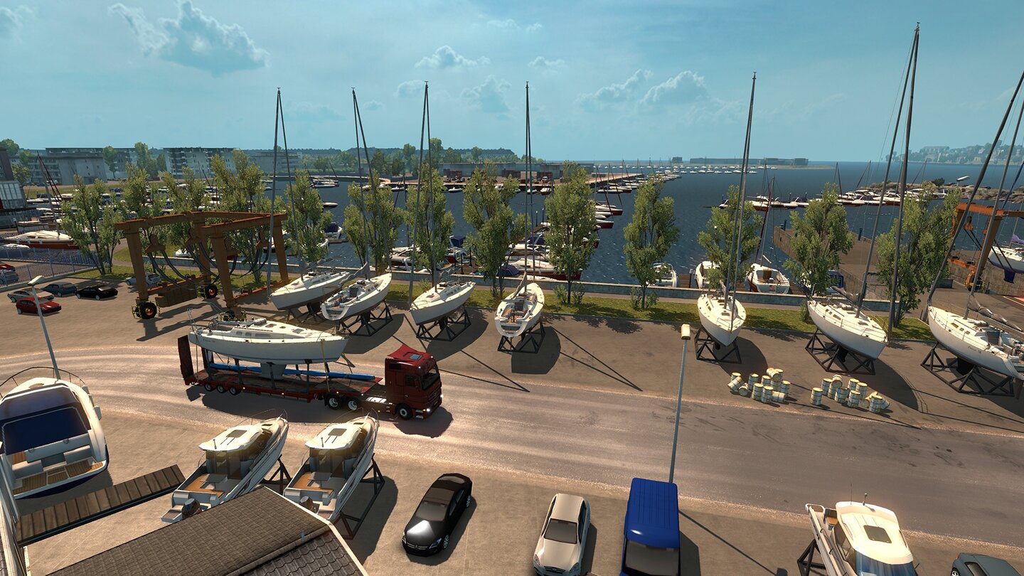 Euro Truck Simulator 2Screenshots aus der Erweiterung »Viva la France!«