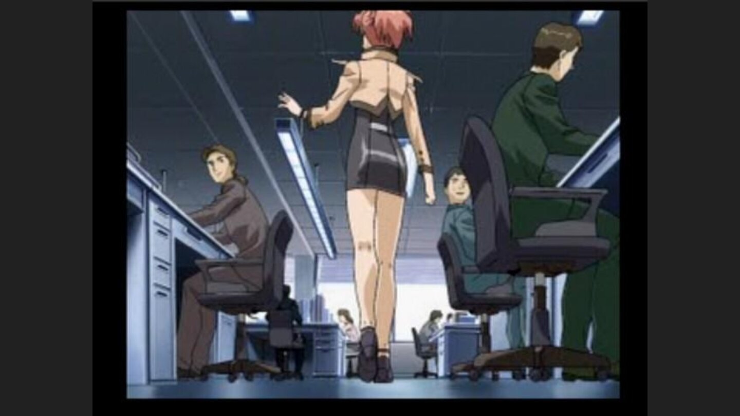 Starting the game as Marina... another day on the job