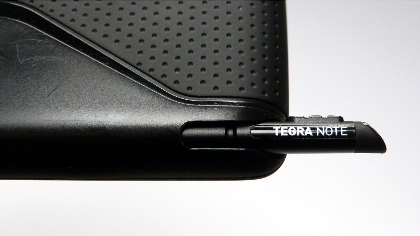EVGA Tegra Note 7 - Stylus steckt