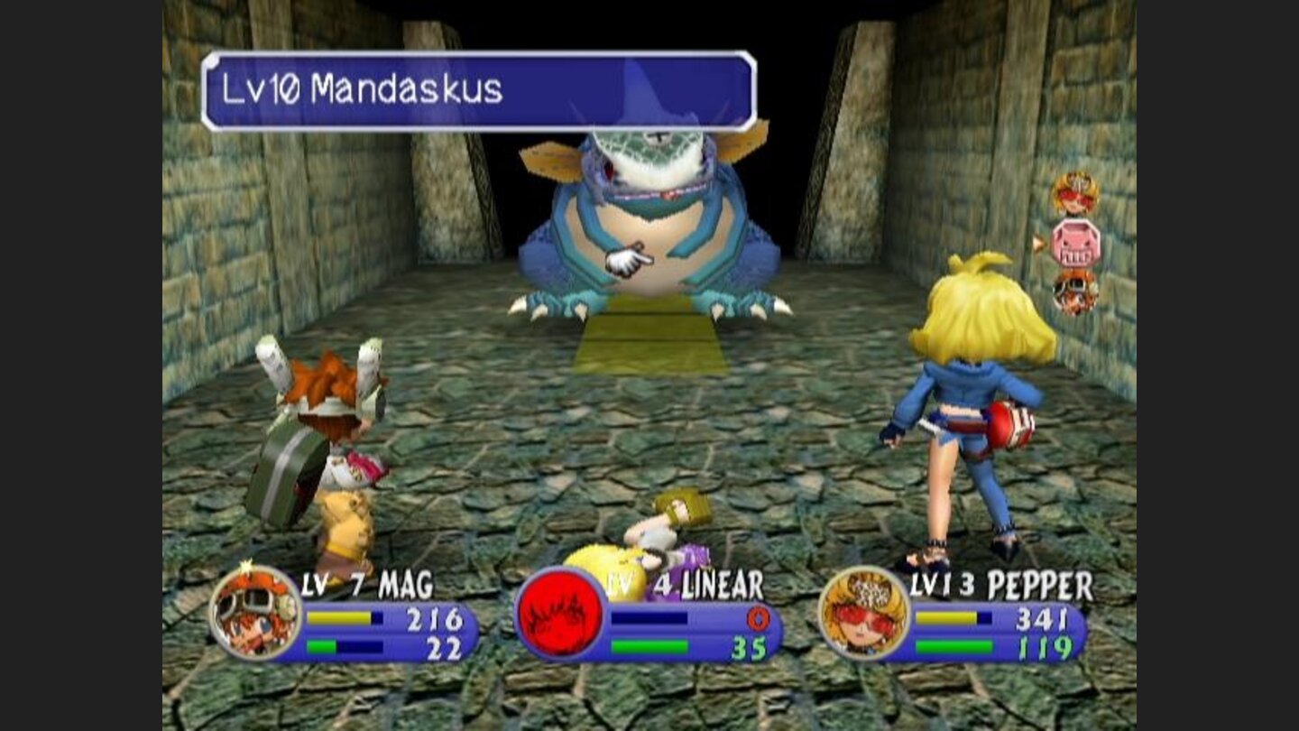 Battle: Its a level 10 Mandaskus!