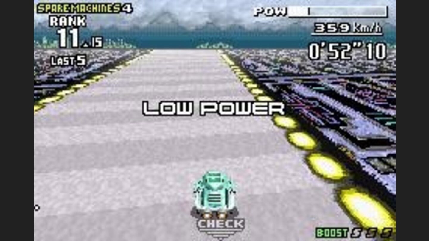 If you lose a great amount of POWER, your maximum velocity reduces. Prevent this!