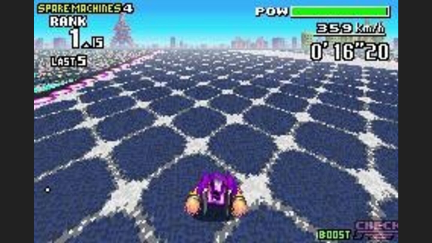 Do not pass in rough areas! Your speed will decrease and the challengers will steal your position.