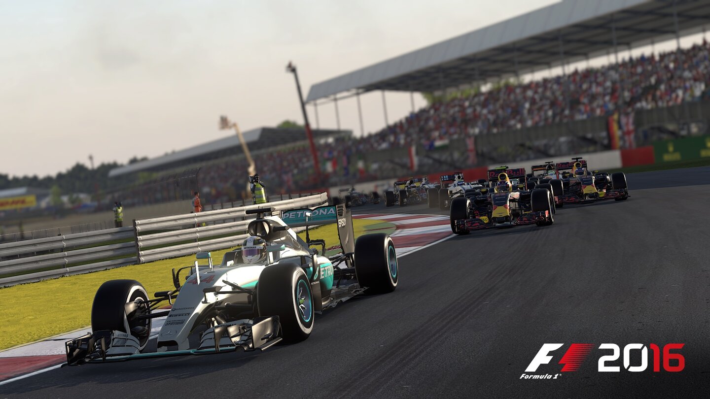 F1 2016Screenshots des Silverstone-Kurses