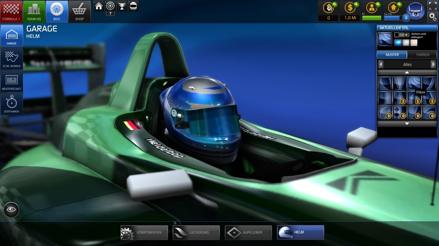 F1 Online: The GameDie Qual der Wahl: Durch die FIA-Lizenz können wir im Formula-1-Modus mit offiziellen Teams an den Start gehen.