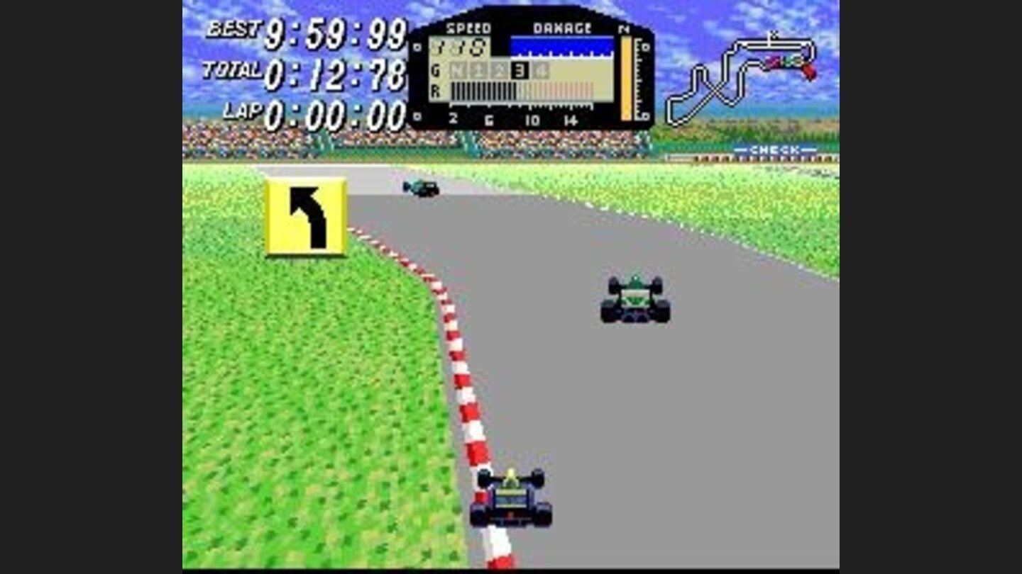 The track in Japan looks a bit like Japan itself...