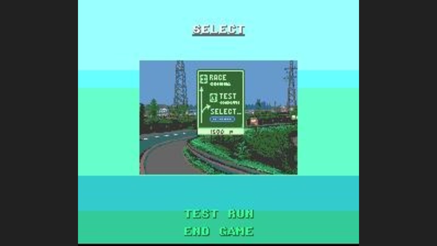 You can test the road before the real race