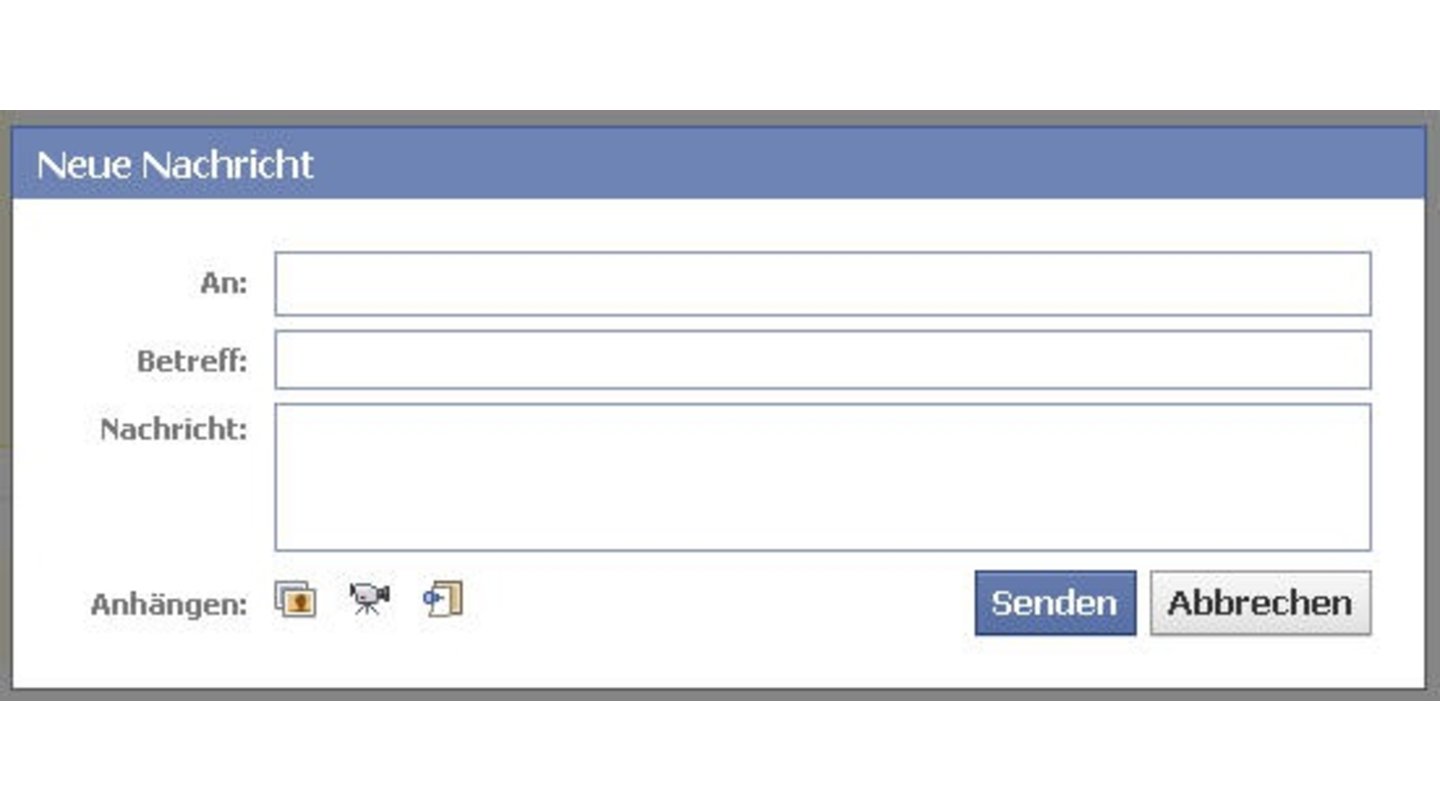 Ohne schicken facebook freundschaft nachricht Private Nachricht