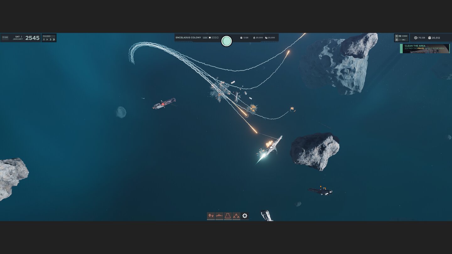 Falling Frontier