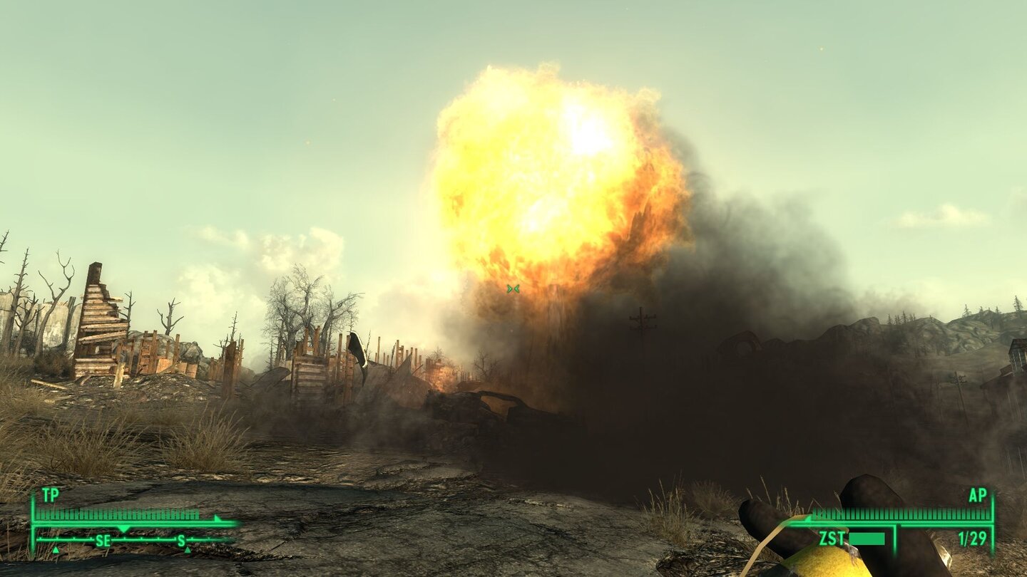 Explosionen in Fallout 3