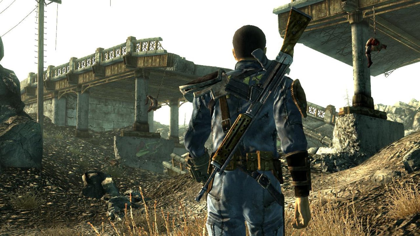 2008 - Fallout 3Auf Basis der Elder Scrolls-Engine belebt Bethesda den Rollenspiel-Klassiker neu.