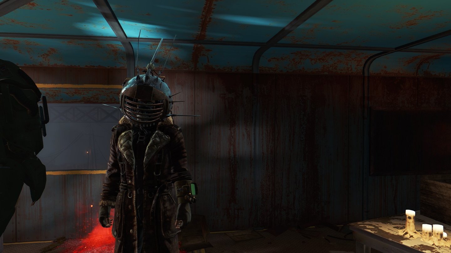 Fallout 4 - Automatron
Dieser Helm gehört zu den neuen Ausrüstungsgegenständen im DLC.