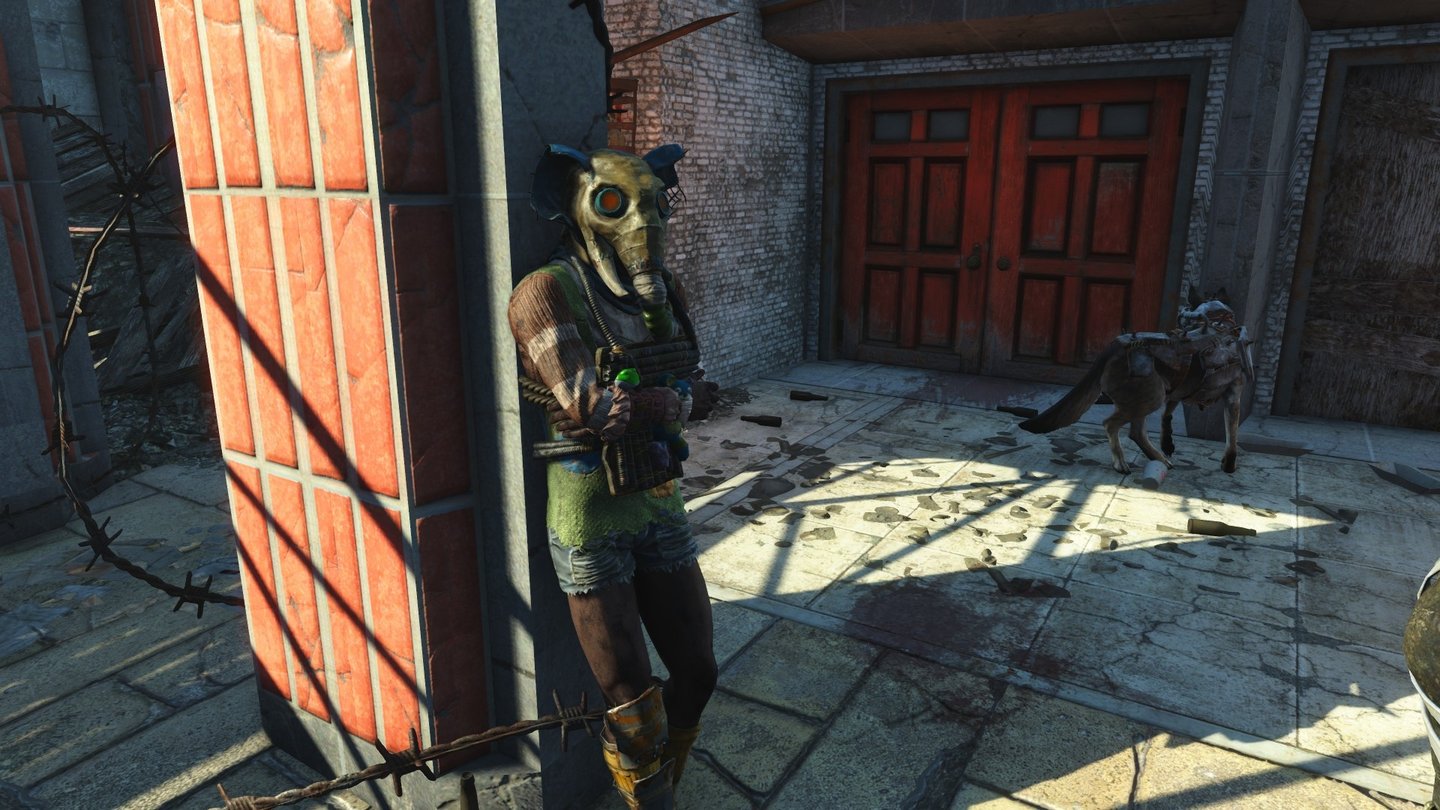 Fallout 4: Nuka-WorldDie abgedrehten Klamotten der Raider gehören zu den Highlights von Nuka-World.