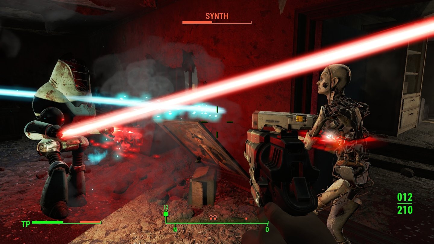 Fallout 4 (PC)Per Terminal haben wir einen Wachroboter gehackt, um für uns Jagd auf Synths zu machen.