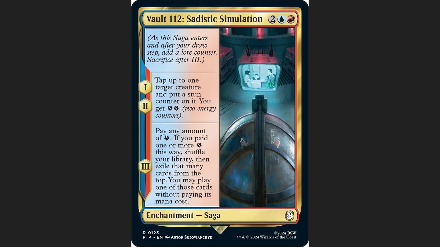 Fallout-Karte für Magic