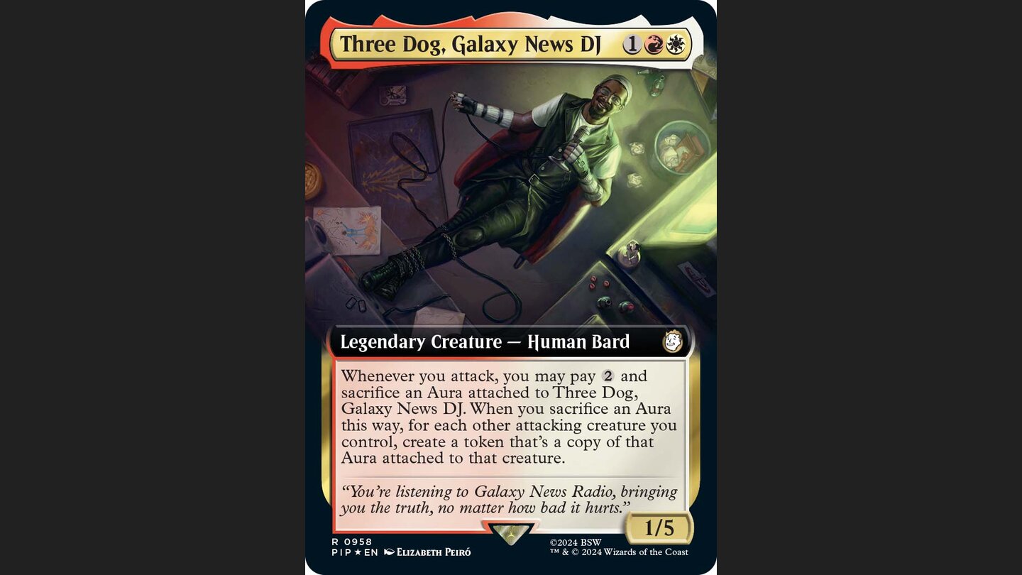 Fallout-Karte für Magic