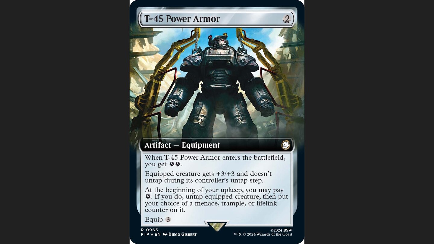 Fallout-Karte für Magic