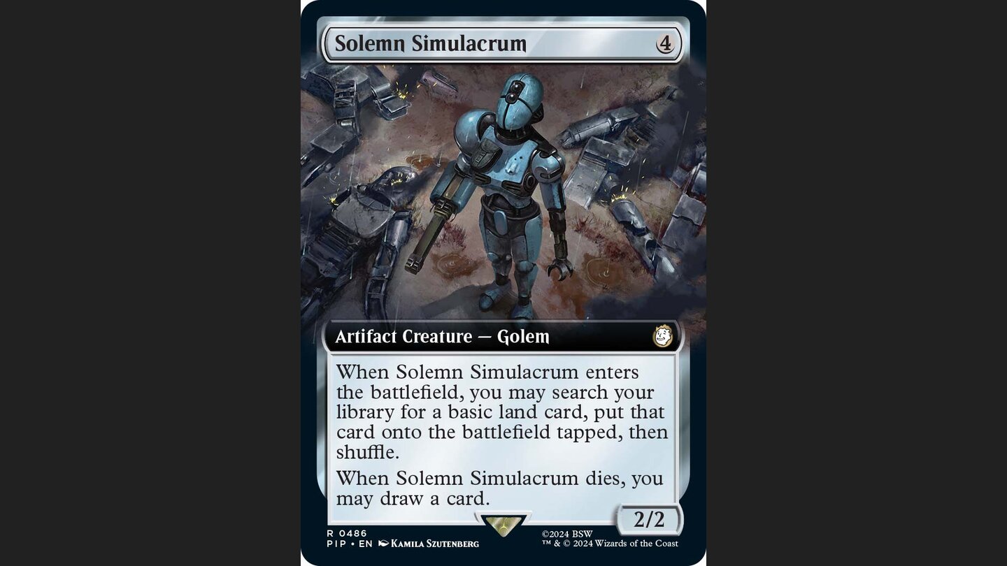 Fallout-Karte für Magic