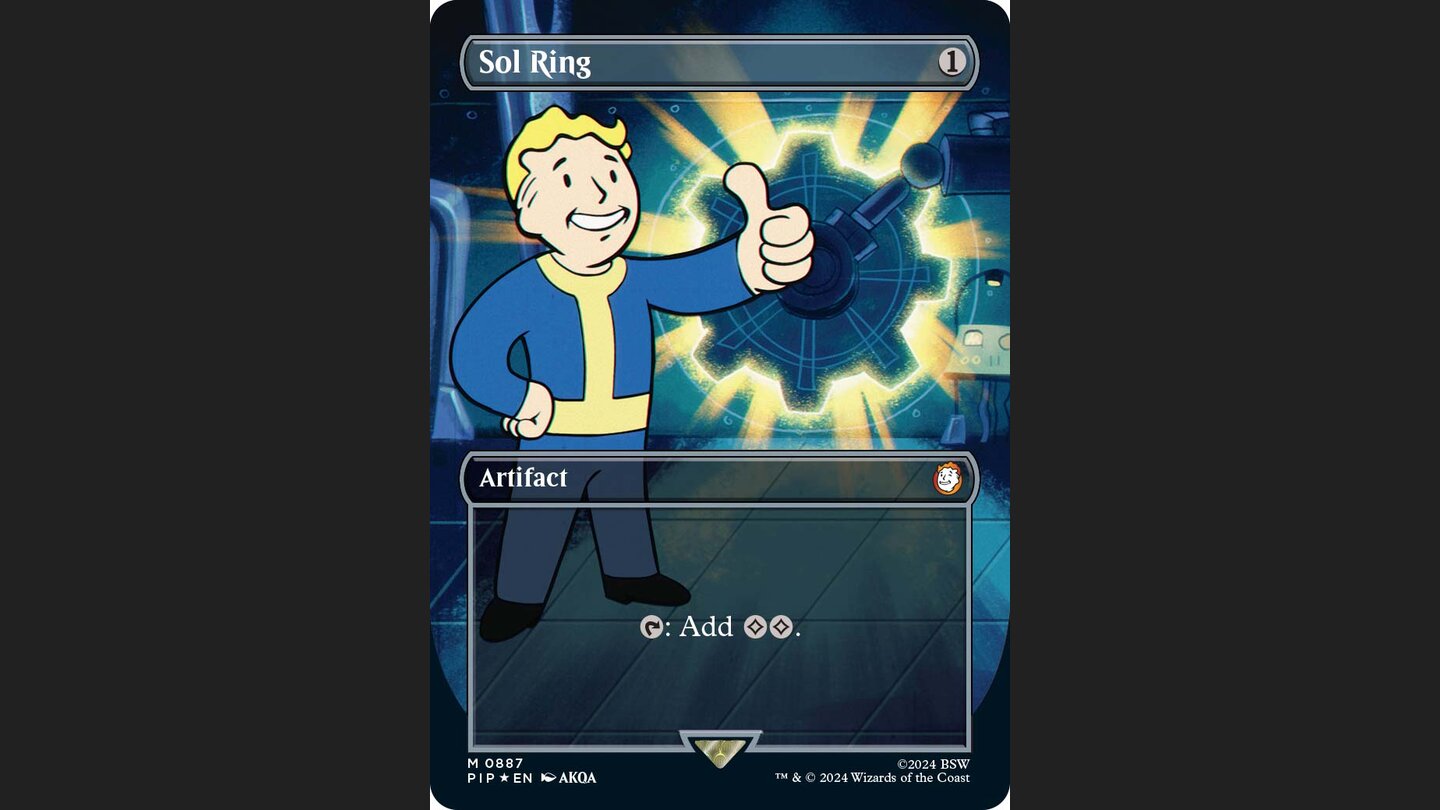 Fallout-Karte für Magic