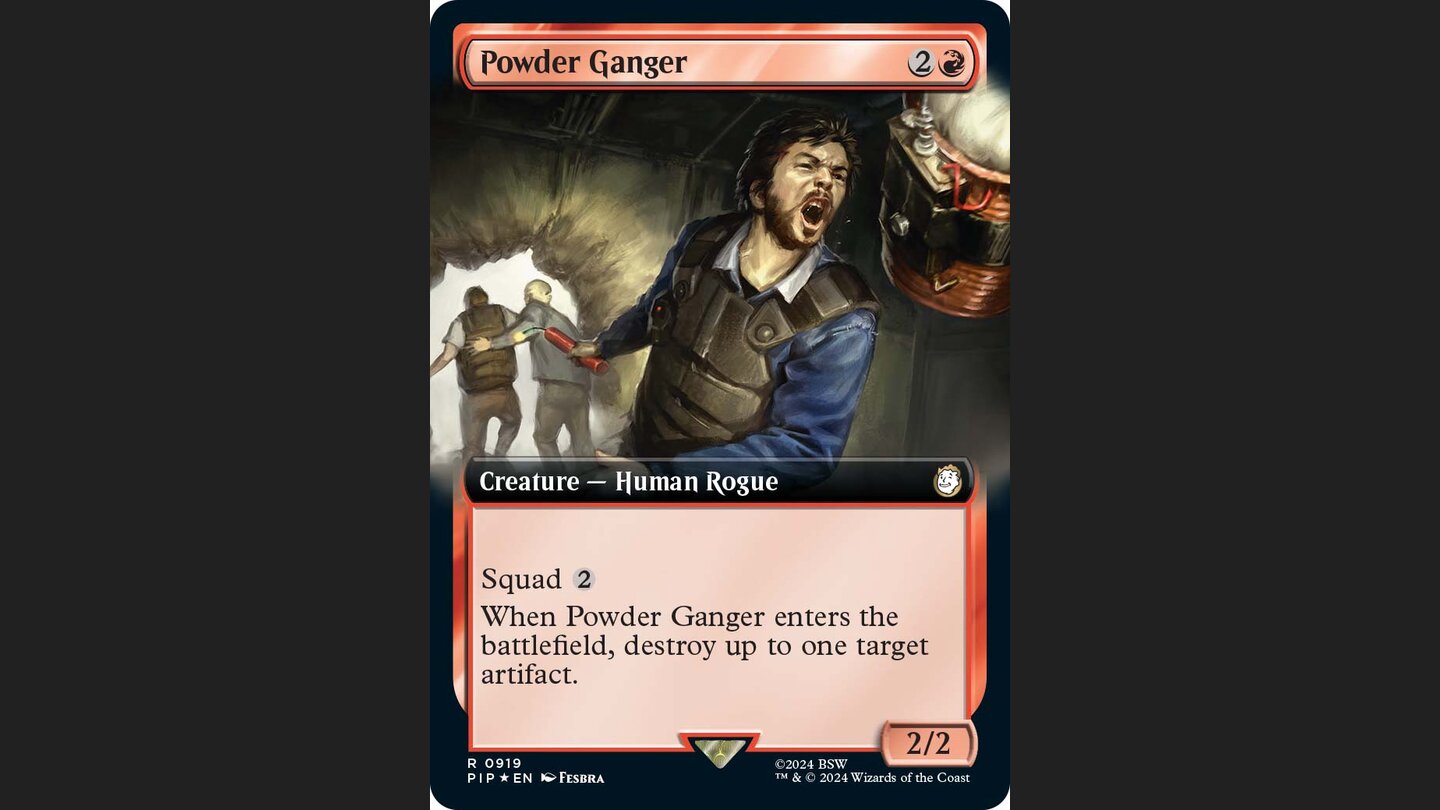 Fallout-Karte für Magic