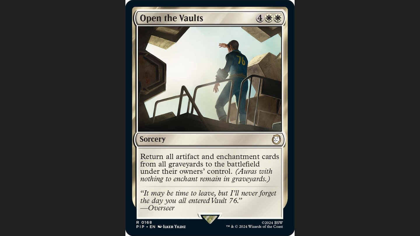 Fallout-Karte für Magic