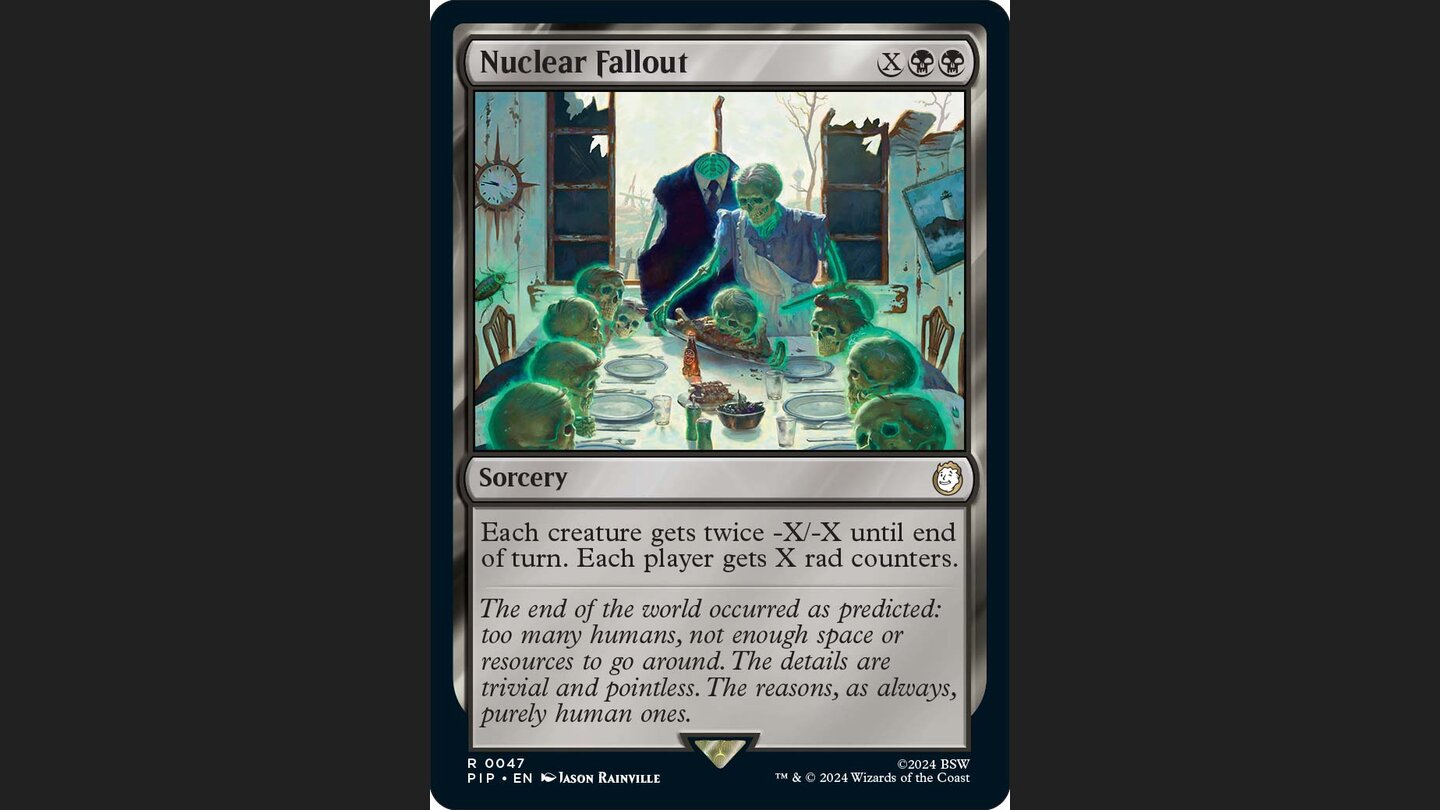 Fallout-Karte für Magic