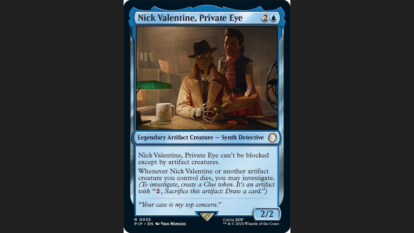 Fallout-Karte für Magic