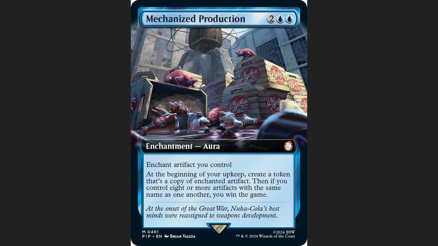 Fallout-Karte für Magic