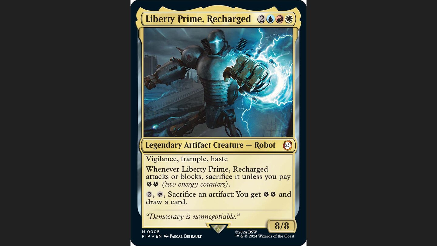 Fallout-Karte für Magic