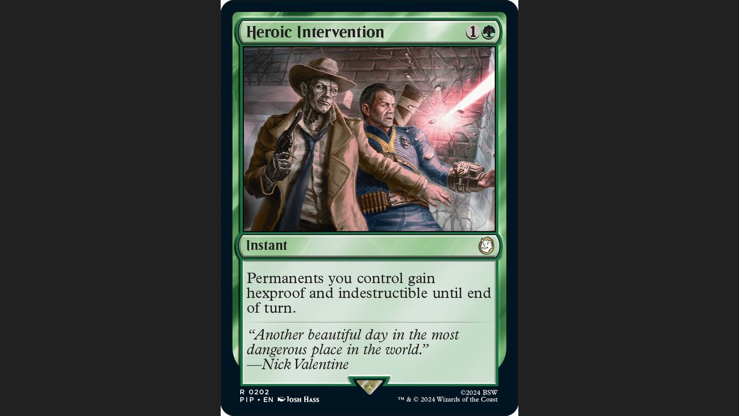 Fallout-Karte für Magic