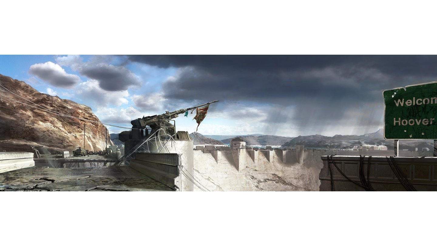 » Dualscreen-Wallpaper zu Fallout: New Vegas herunterladen