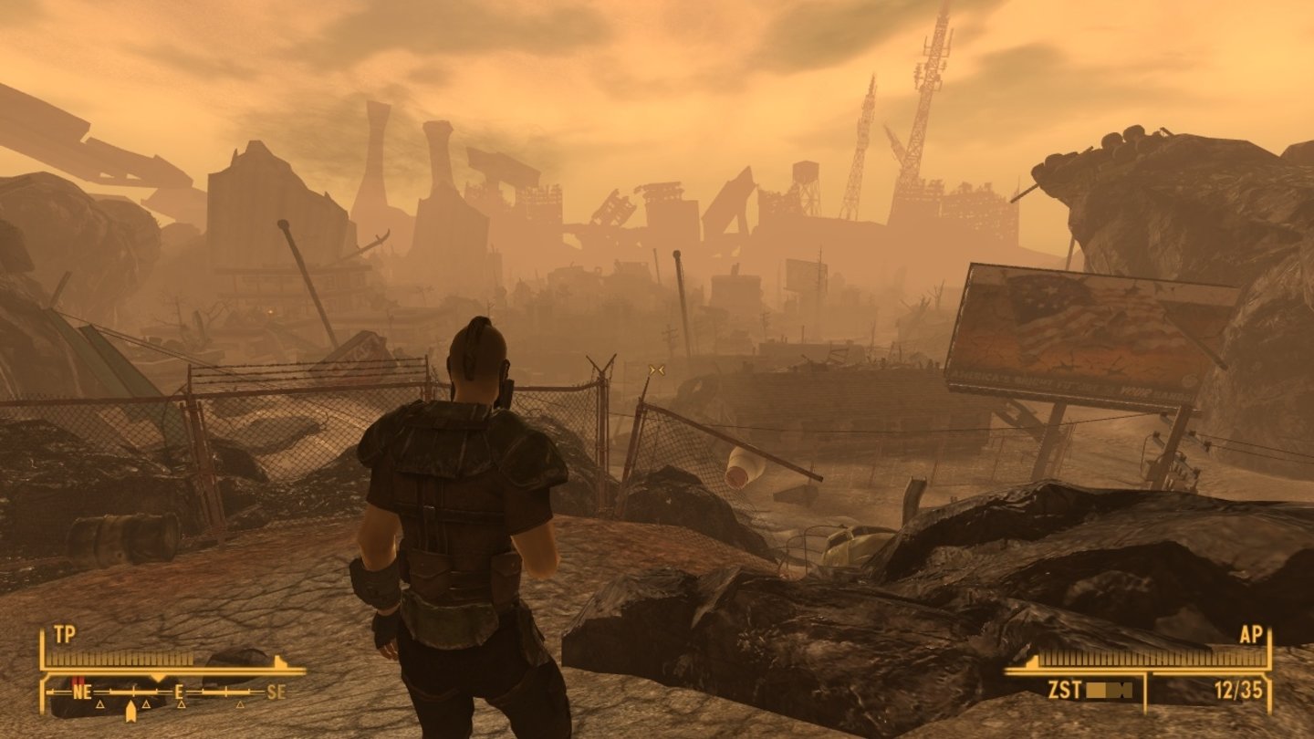 Fallout: New Vegas - Lonesome RoadDer Schrein trügt: Mit Bewegungsfreiheit schaut's im vierten New Vegas-DLC schlecht aus.