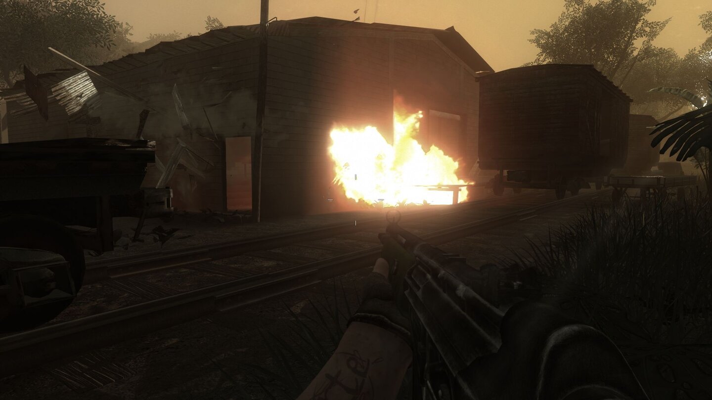 Explosionen in Far Cry 2