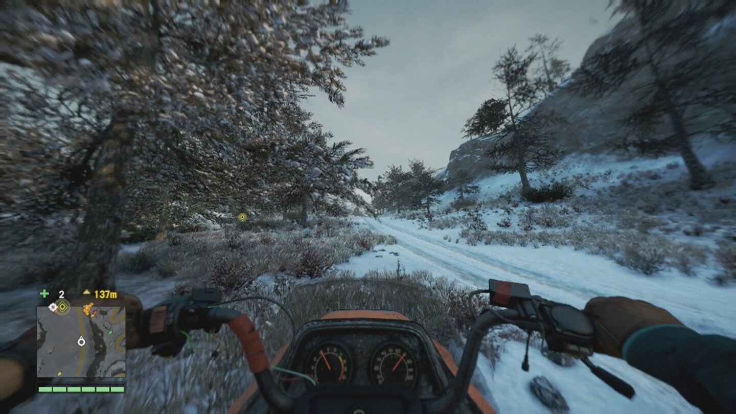 Far Cry 4 Das Tal der YetisSchneetal? Ohne Schneemobil undenkbar!