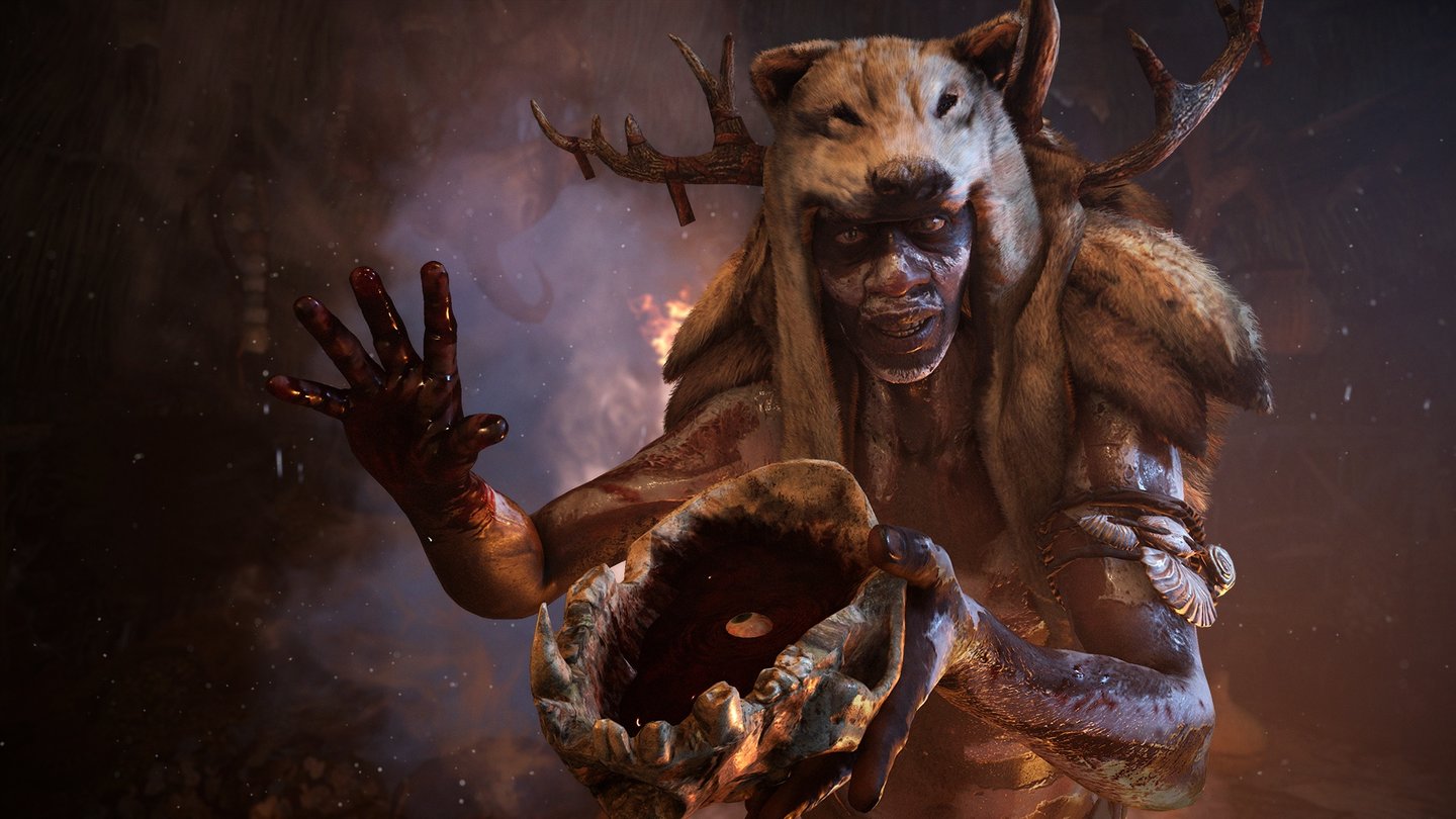 Far Cry PrimalZur Geschichte will Ubisoft noch nichts verraten. Abgedrehte Charaktere wie Vaas oder Pagan Min sollten aber auch in der Steinzeit zu finden sein.