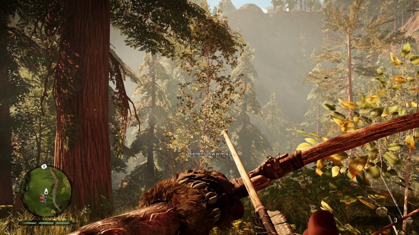 Far Cry PrimalDie Vegetation von Far Cry Primal ist das absolute Highlight des Spiels. Lichteffekte, Texturen und Naturmodelle ergeben ein großartiges Gesamtbild.