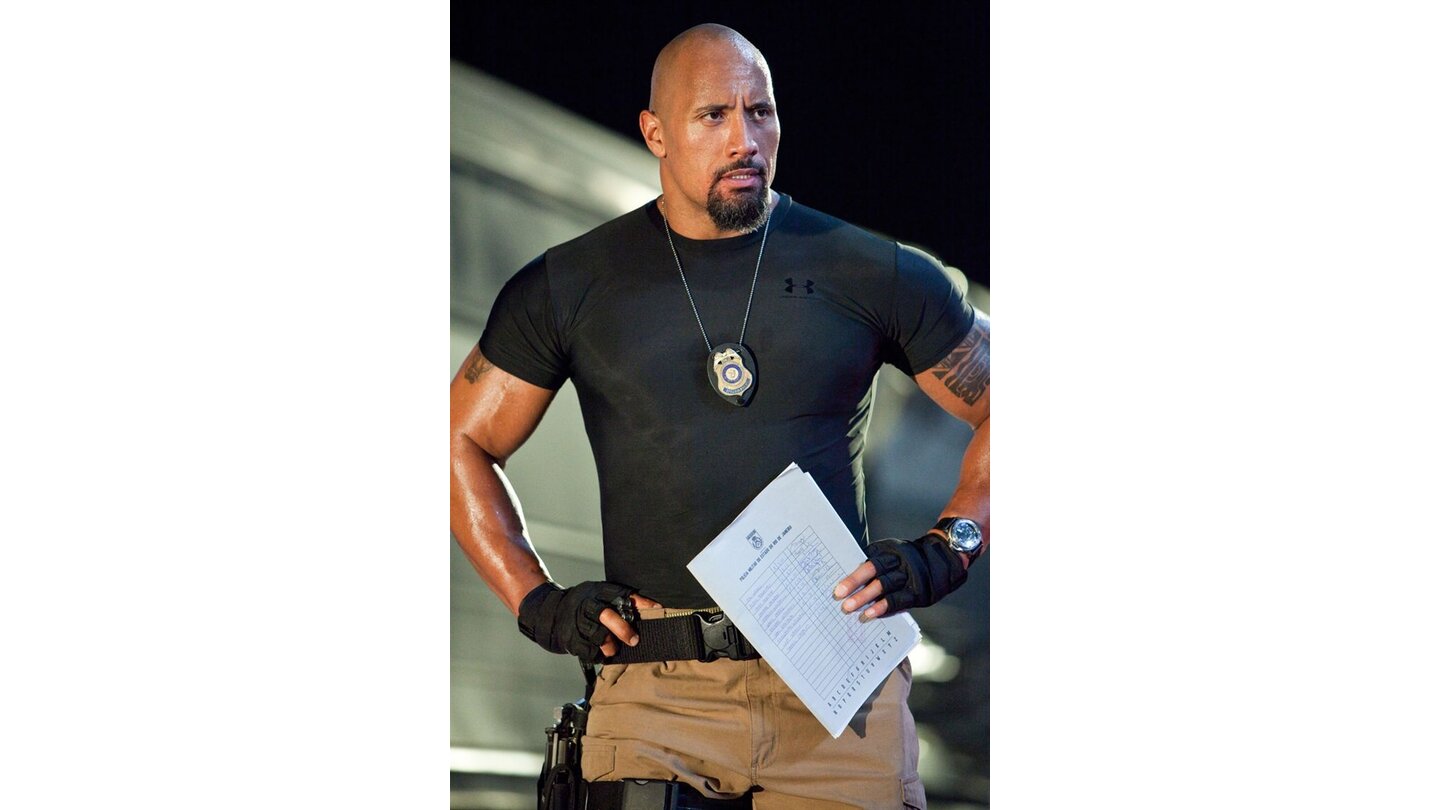 Fast & Furious FiveThe Rock spielt Luke Hobbs, einen knallharten Agenten ... (Bildrechte: Universal Pictures International Germany GmbH)